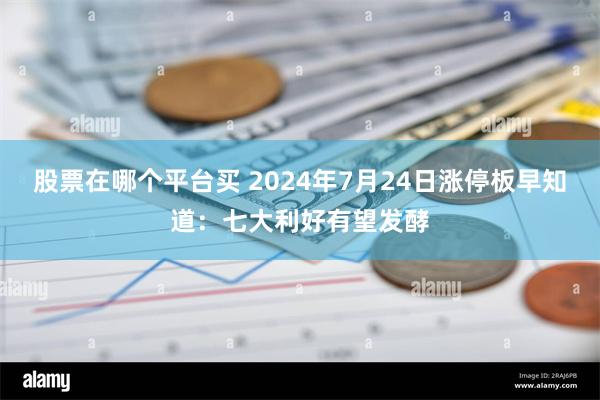 股票在哪个平台买 2024年7月24日涨停板早知道：七大利好有望发酵